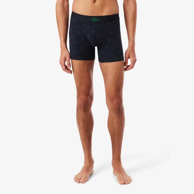 3-Pack Stretch Cotton Print Boxers