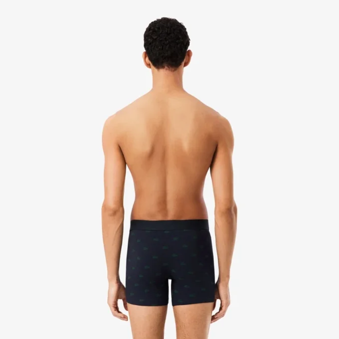 3-Pack Stretch Cotton Print Boxers