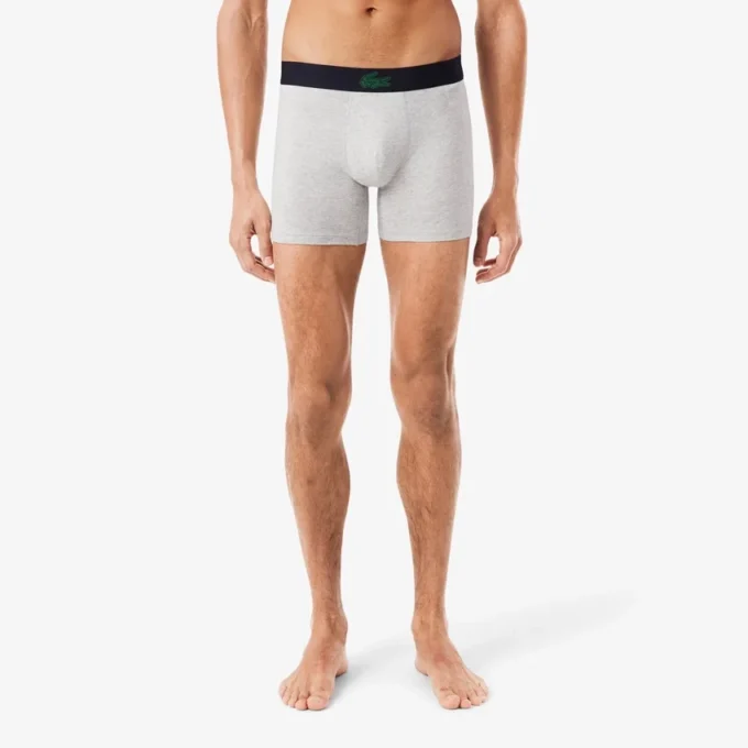 3-Pack Stretch Cotton Print Boxers