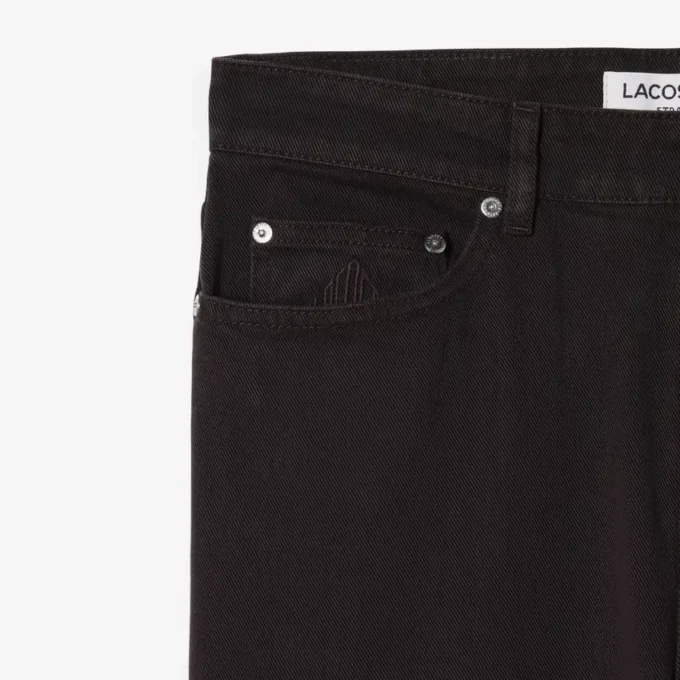 5 Pocket Straight Cut Denim Jeans