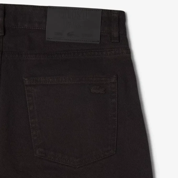 5 Pocket Straight Cut Denim Jeans