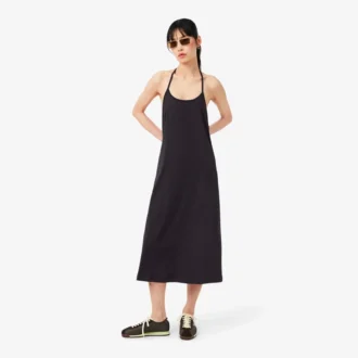 Backless Strappy Maxi Dress