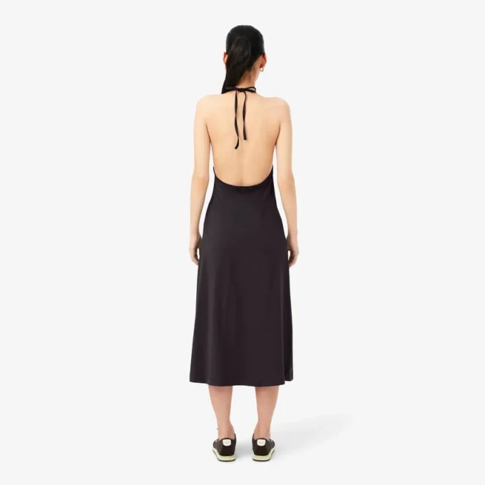 Backless Strappy Maxi Dress