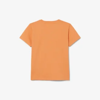Badge Accent Cotton T-Shirt