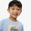 Badge Accent Cotton T-Shirt