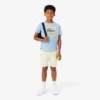Badge Accent Cotton T-Shirt
