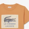 Badge Accent Cotton T-Shirt