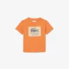 Badge Accent Cotton T-Shirt