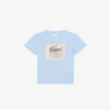 Badge Accent Cotton T-Shirt