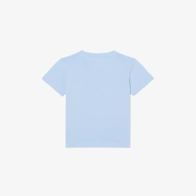 Badge Accent Cotton T-Shirt