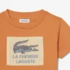 Badge Accent Cotton T-Shirt