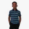 Boys’ Contrast Stripe Petit Piqua Polo