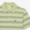 Boys’ Contrast Stripe Petit Piqua Polo