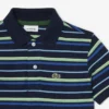 Boys’ Contrast Stripe Petit Piqua Polo