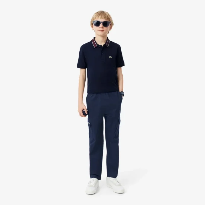Boys’ Cotton Twill Cargo Pants