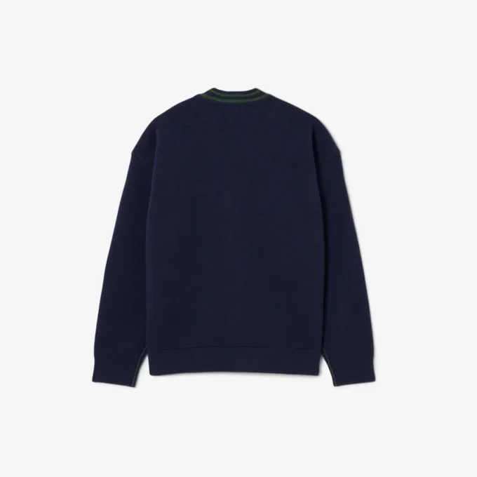 Boys’ Cotton & Wool V-Neck Cardigan