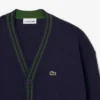 Boys’ Cotton & Wool V-Neck Cardigan