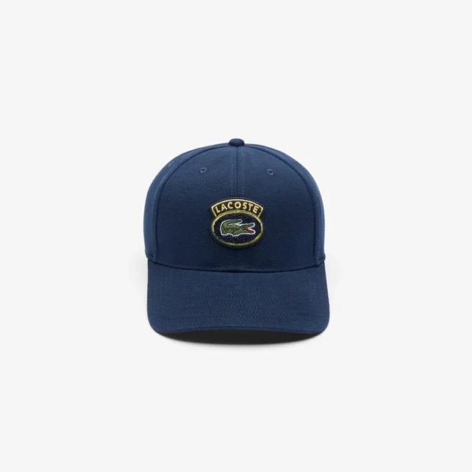 Boys’ Embroidered Cotton Twill Cap