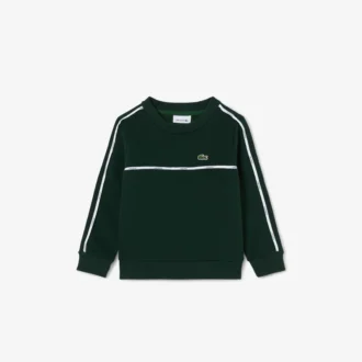 Boys’ Logo Stripe Fleece Sweatshirt