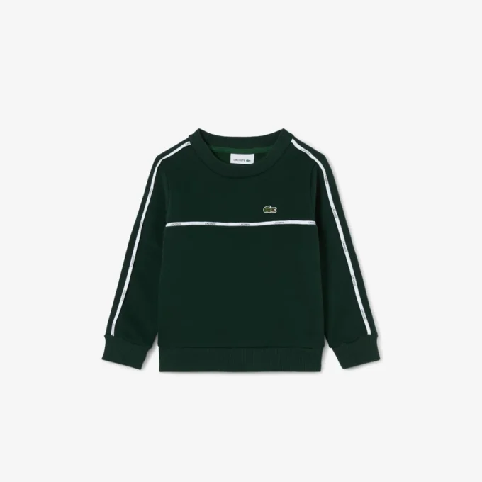 Boys’ Logo Stripe Fleece Sweatshirt