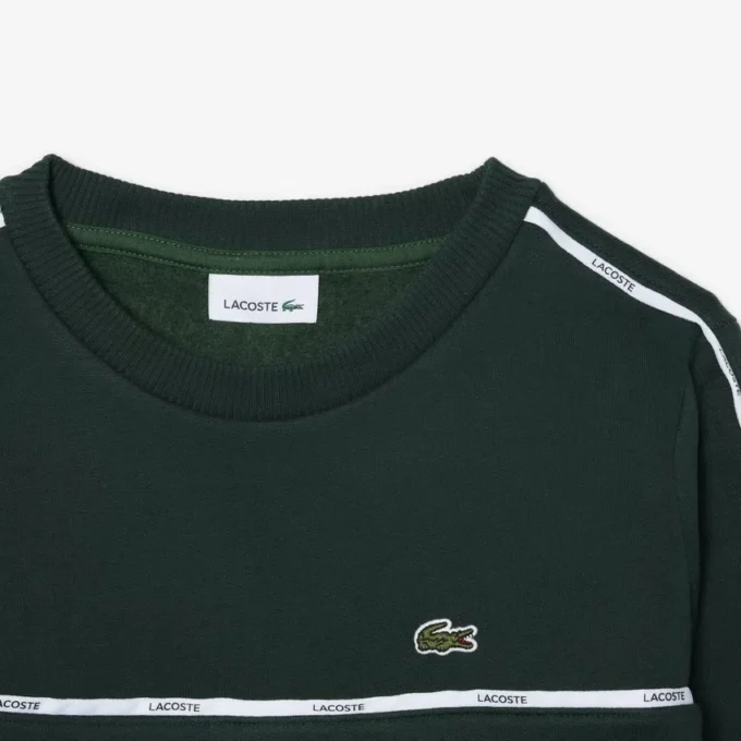 Boys’ Logo Stripe Fleece Sweatshirt