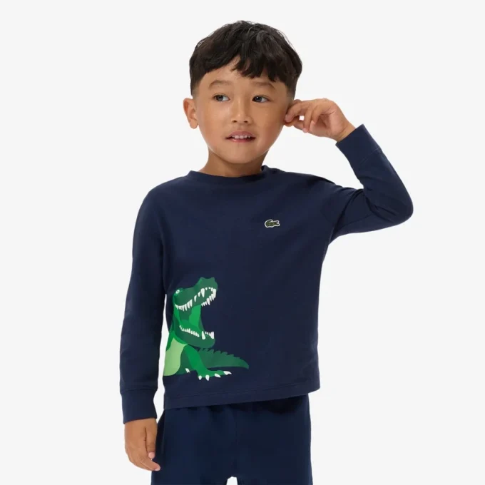 Boys’ Long Sleeve Cotton T-Shirt