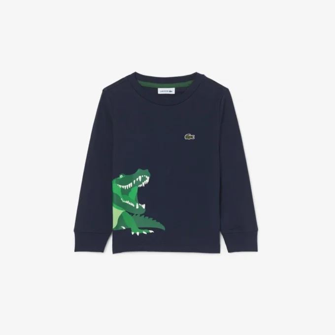 Boys’ Long Sleeve Cotton T-Shirt