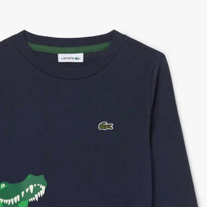 Boys’ Long Sleeve Cotton T-Shirt