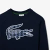 Boys’ Monogram Print Fleece Sweatshirt