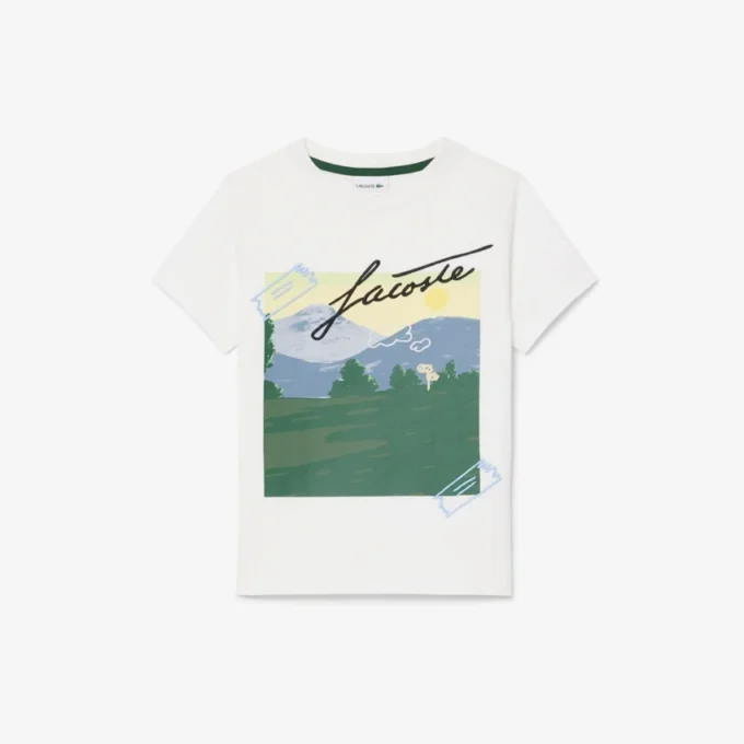 Boys’ Print Cotton T-Shirt