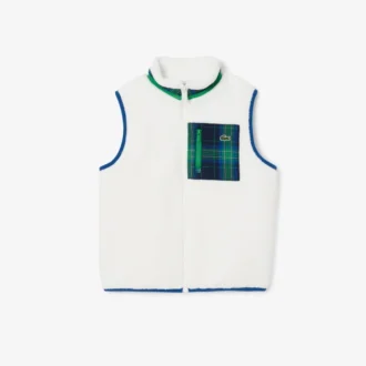 Boys’ Sleeveless Sherpa Fleece Vest