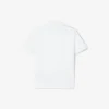 Branded Stripe Cotton Pima Polo Shirt