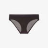 Branded Waist Mesh Briefs