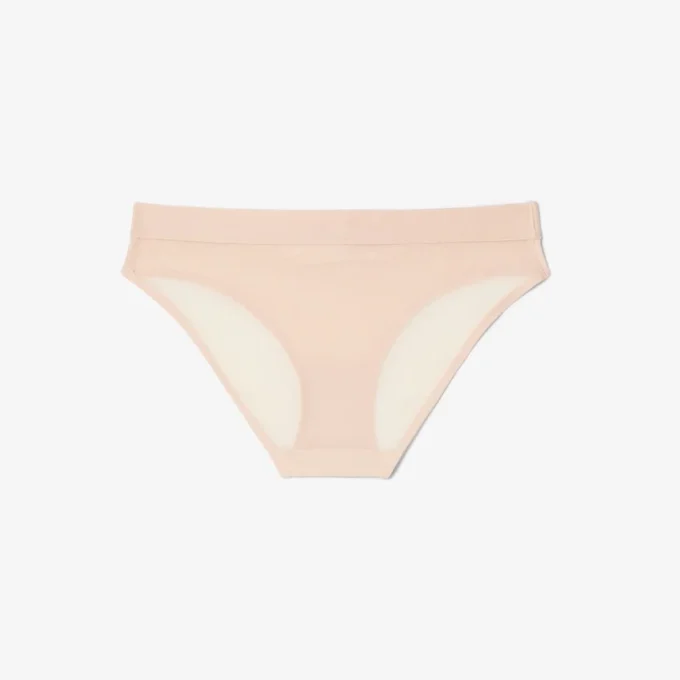 Branded Waist Mesh Briefs