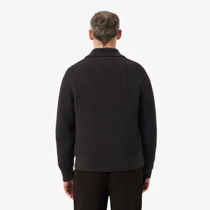Chunky Knit Textured Jacket