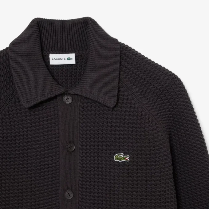 Chunky Knit Textured Jacket