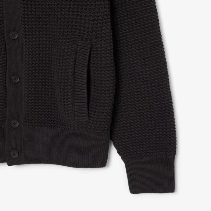 Chunky Knit Textured Jacket