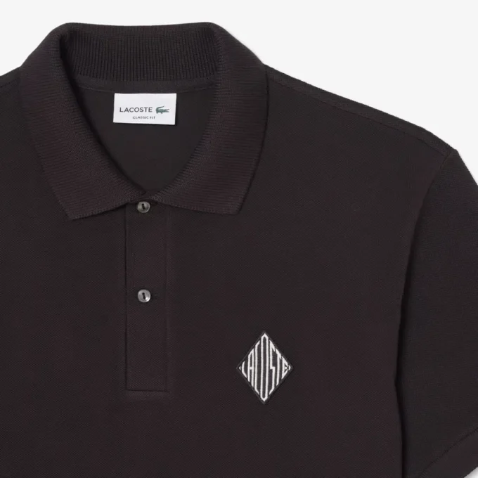 Classic Fit Badge Accent Piqua Polo