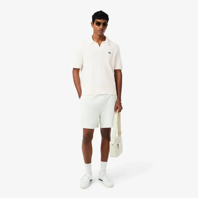 Classic Fit Boucla Knit Polo