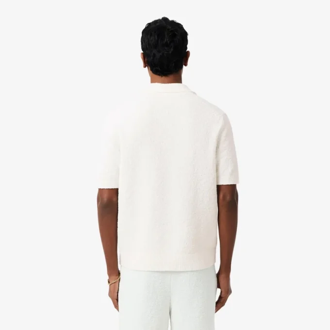 Classic Fit Boucla Knit Polo