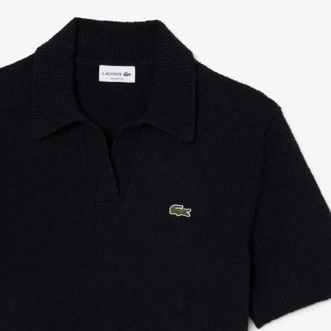 Classic Fit Boucla Knit Polo