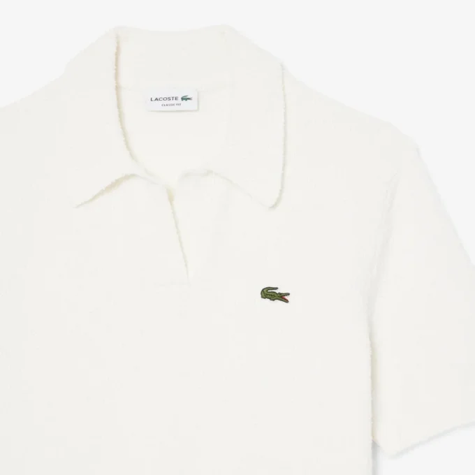 Classic Fit Boucla Knit Polo