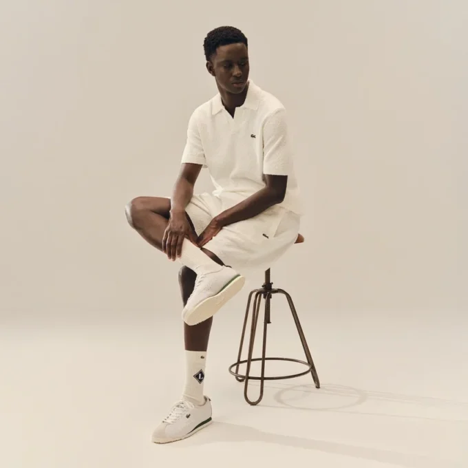 Classic Fit Boucla Knit Polo