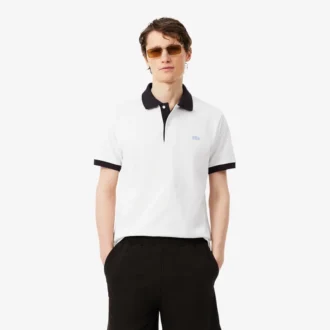 Classic Fit Contrast Rib Polo
