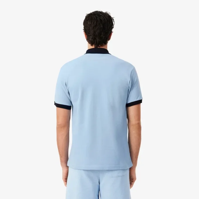 Classic Fit Contrast Rib Polo