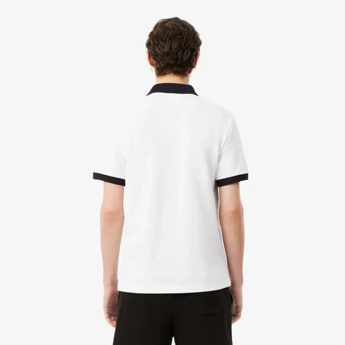 Classic Fit Contrast Rib Polo