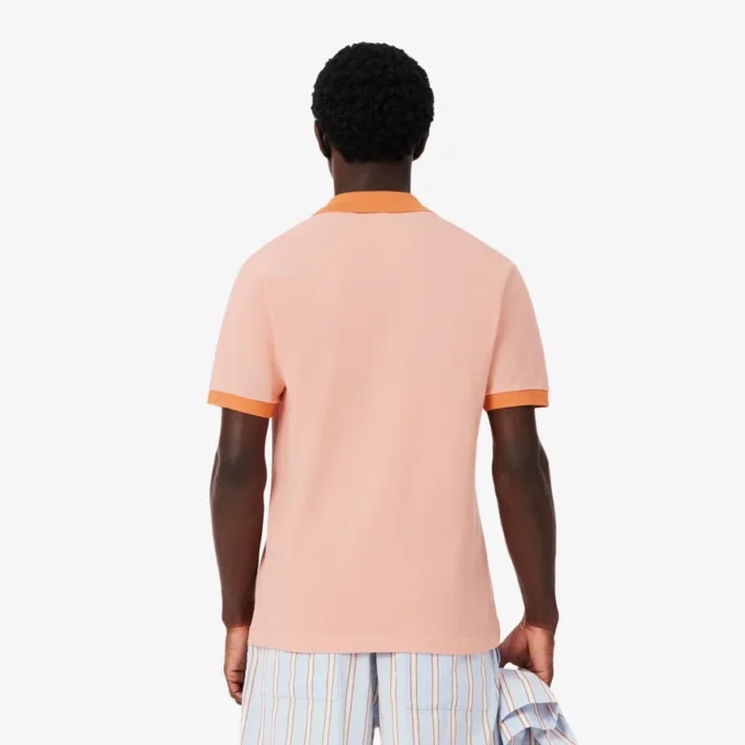 Classic Fit Contrast Rib Polo