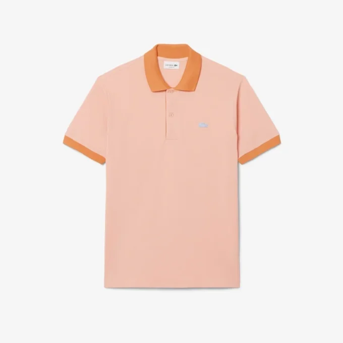 Classic Fit Contrast Rib Polo