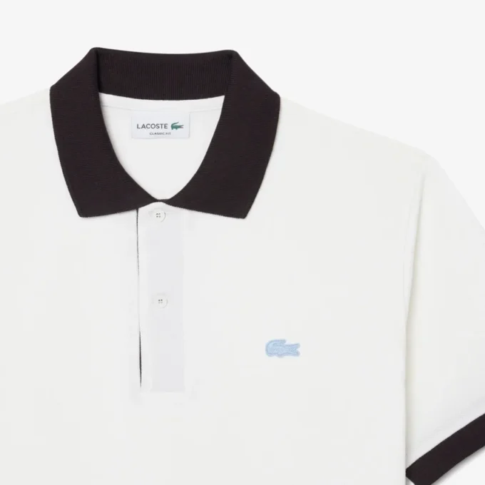 Classic Fit Contrast Rib Polo