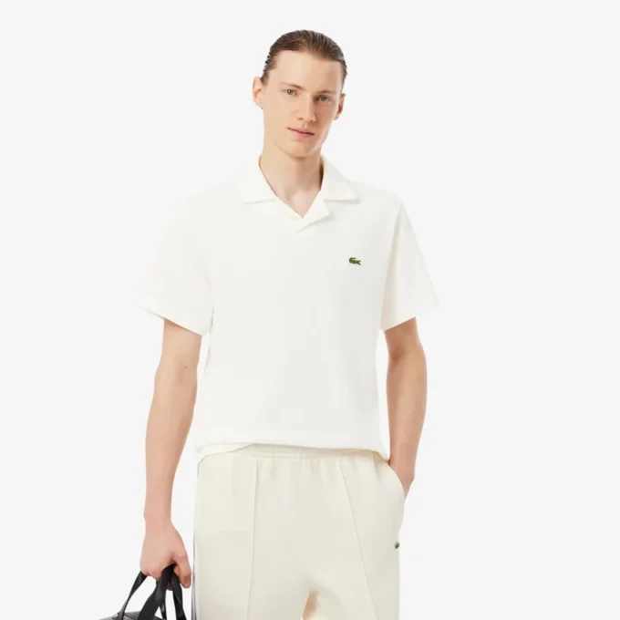 Classic Fit Cotton-Linen Polo